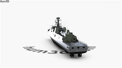 View Of Martadinata Class Frigate D Model Hum D Store