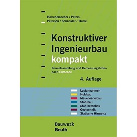 Pdf Download Konstruktiver Ingenieurbau Kompakt Formelsammlung Und