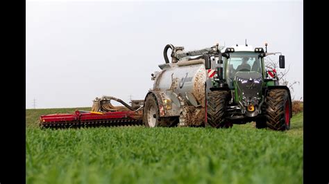 Gärreste ausbringen 2023 Fendt 939 Vario Gen6 Kumm Vredo YouTube