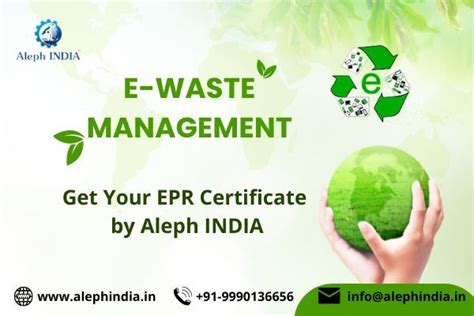 E Waste Management Epr Certification Complete Process Aleph India