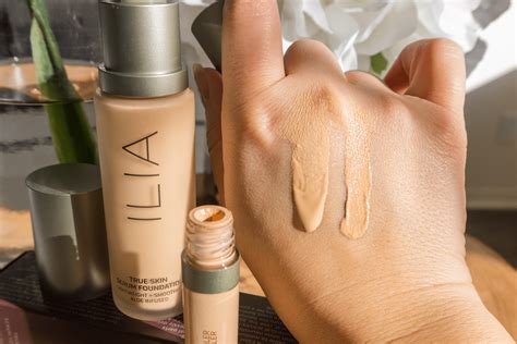 Ilia Review True Skin Serum Foundation Concealer And Colorblock