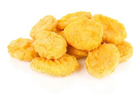 Premium Photo Fried Chicken Nuggets Isolated On White