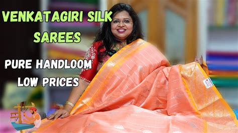 Stunning Low Prices Shop The Newest Venkatagiri Pattu Saree Collection