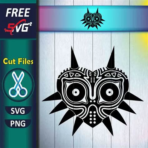 Majoras Mask Svg Free The Legend Of Zelda Svg