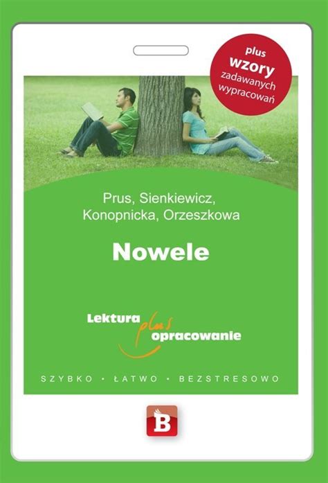 Nowele Lektura Plus Opracowanie Ebook Pdf Prus Bolesław Ebook