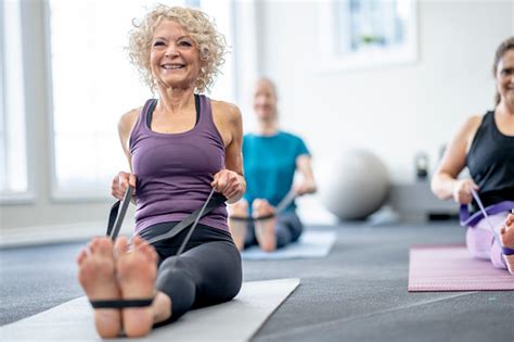 Womens Fitness Class Stock Photo Download Image Now 50 54 Years 60