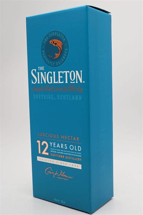 The Singleton Of Dufftown Jahre Luscious Nectar Single Malt Scotch