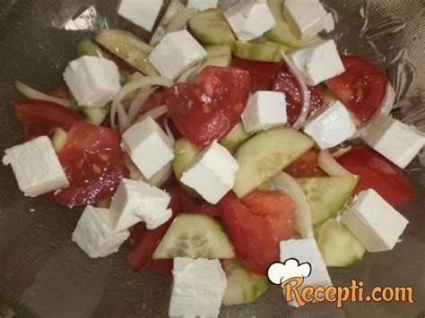 Salata Sa Feta Sirom Recepti