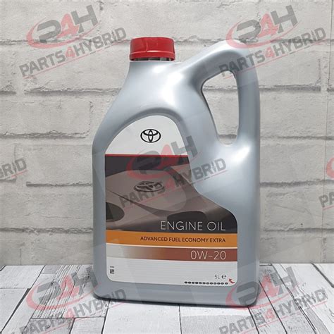 Genuine Toyota Lexus W Engine Oil Advanced Fuel Economy Extra L