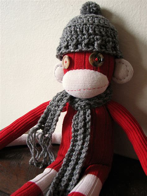 It S Monkey Madness With Free Crochet Sock Monkey Patterns