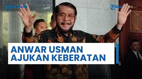 Suhartoyo Diangkat Jadi Ketua MK Anwar Usman Ajukan Surat Keberatan