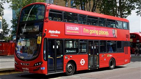 London Buses Route 34 Walthamstow Central To Barnet Church YouTube