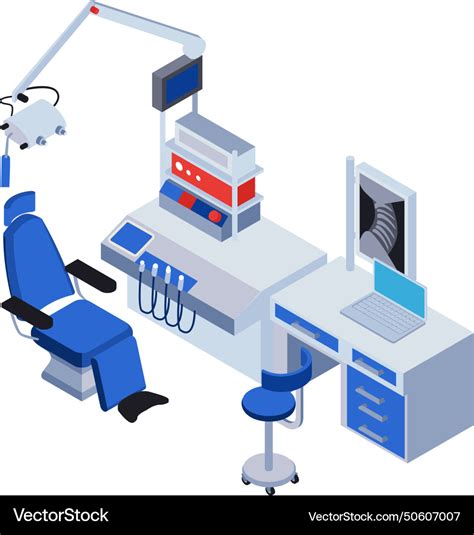 Ent Doctor Equipment Royalty Free Vector Image