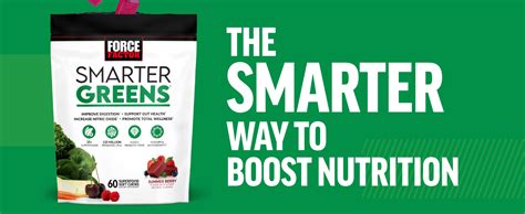 Amazon Force Factor Smarter Greens Superfood Chews Greens And