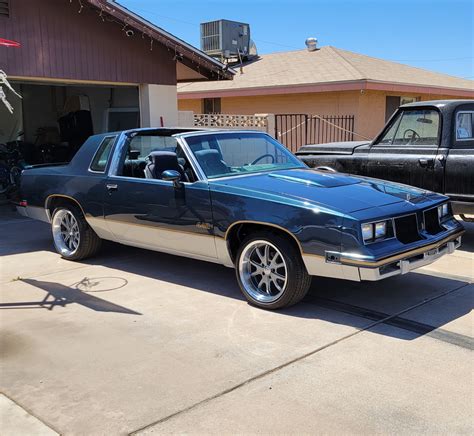 Elco Slimms 1986 Oldsmobile Cutlass Salon Holley My Garage