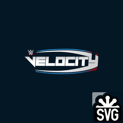 Wwe Velocity Modernized Revision Logo Svg By Darkvoidpictures On