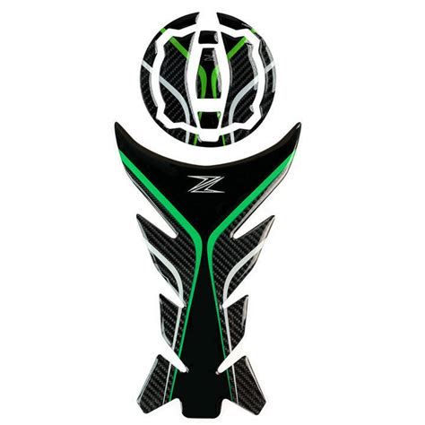 Kawasaki Z Logo Motorcycle Fuel Tank Pad Carbon Fiber Sticker Decal For Kawasaki Ninja Z400 Z650