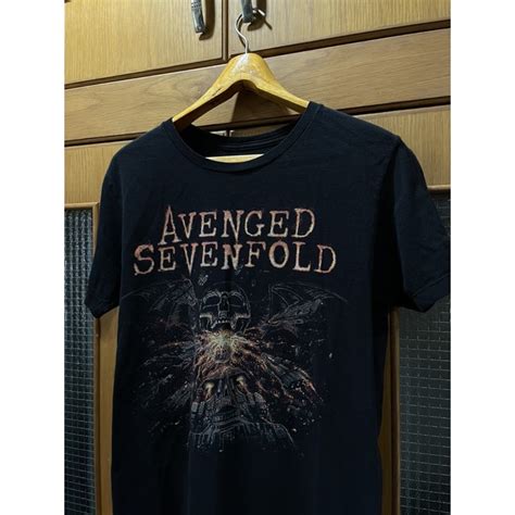 เสื้อยืดวงโลหะ เสื้อวง A7x Avenged Sevenfold 2017 Size M Shopee Thailand