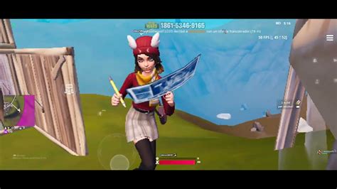 mi último partida de fortnite mobile capitulo 4 temporada 4 antes de la