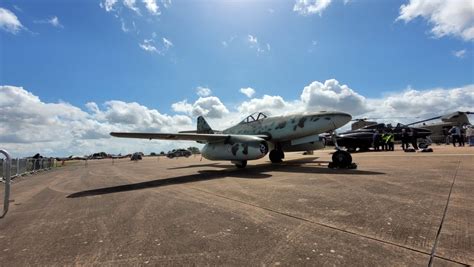 RIAT 2023 Messerschmitt Me 262 faz sua estreia no maior show aéreo