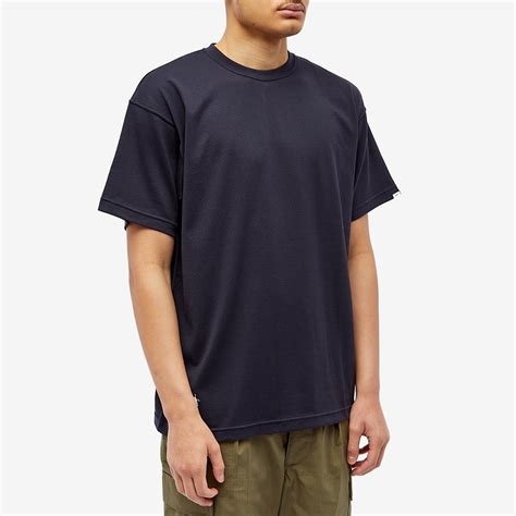 WTAPS 26 Sleeve Tab T Shirt Navy END TW