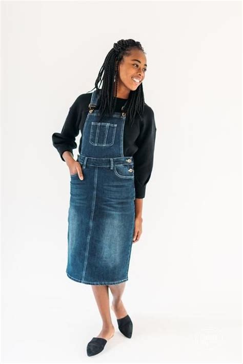 Emerson Light Denim Skirt Overalls The Main Street Exchange Denim