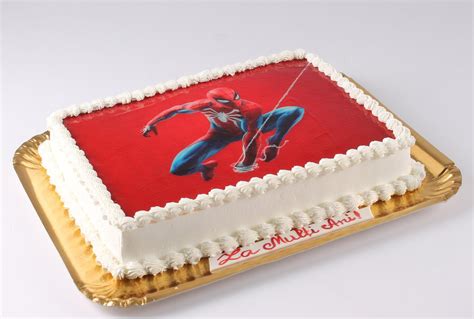 Tort Spider Man Poza Printata Magnolia Md Comand Online Comod