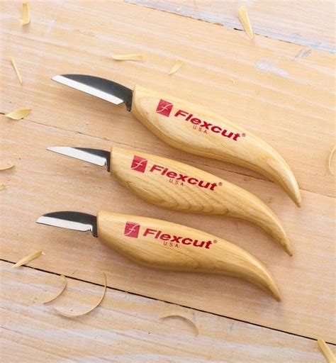 Flexcut 3 Knife Starter Set Lee Valley Tools