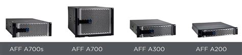 NetApp Released The NetApp AFF A Series All Flash Arrays