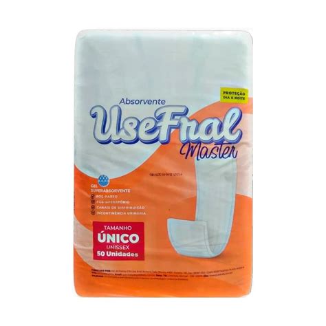 Absorvente Geri Trico Usefral Master Unidades Loja Das Fraldas