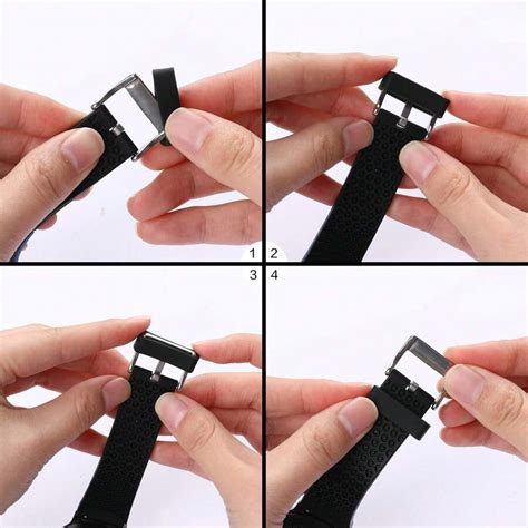 Pcs Watch Band Loops Silicone Watch Strap Holder Loop Watch Strap