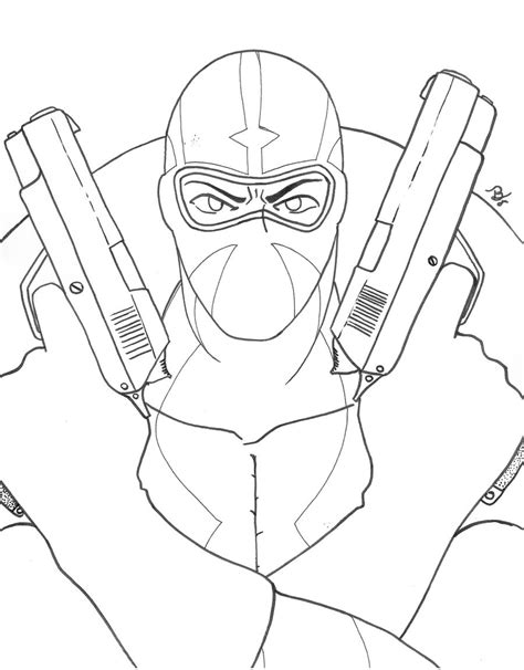 Fantomex Line Art by Tedbob on DeviantArt