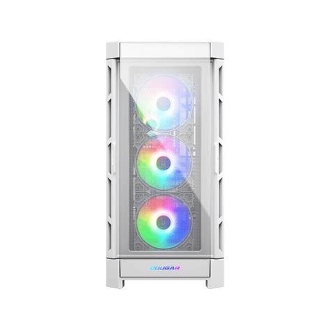 Купить Корпус Cougar Duoface Pro RGB Tempered Glass без БП White с ...