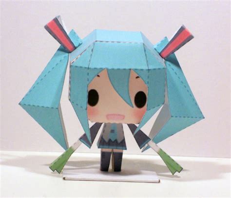 Single Page Miku Papercraft