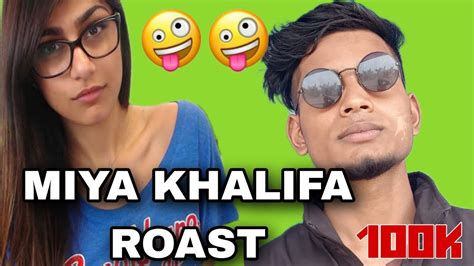 Miya Khalifa New Roastmiya Khalifa Roast 2023 Youtube