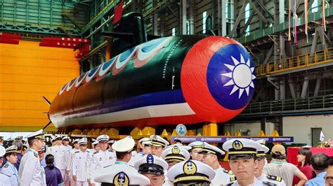 Taiwan Unveils Narwhal Its First Home Built Submarine Nikkei Asia