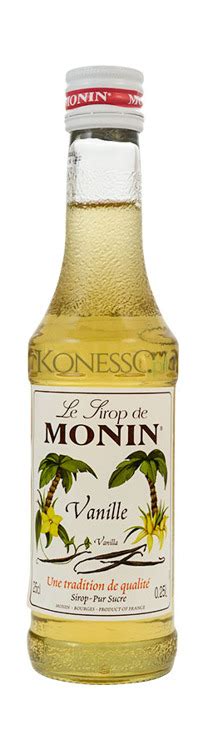 Syrop VANILLA MONIN 0 25 L Waniliowy Konesso Pl