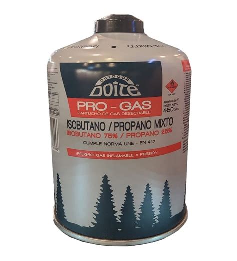 Garrafa Propano Isobutano 450 G Tienda De Indumentaria Y Equipamiento