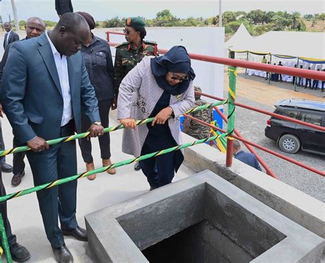 Rais Samia Azindua Mradi Wa Maji Kigamboni HabariLeo