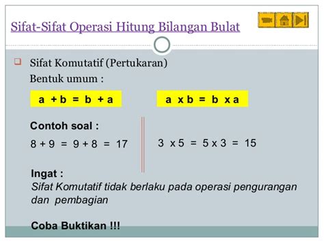 Sifat Sifat Operasi Hitung Bilangan Materi Kelas Sd Otosection