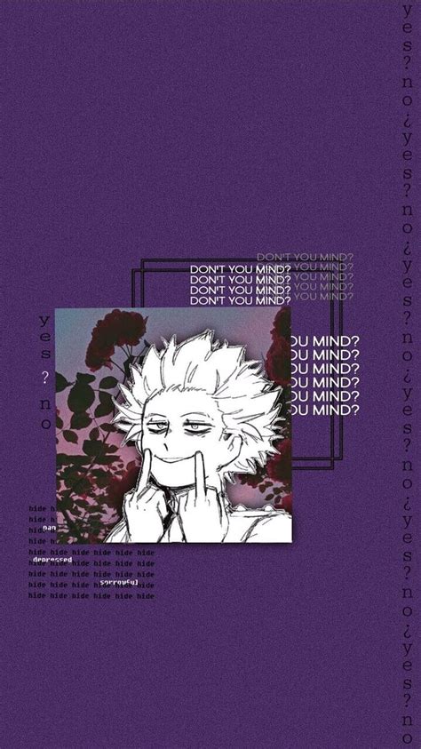 Hitoshi Anime Iphone Cool Anime Hero Shinsou Aesthetic Hd Phone