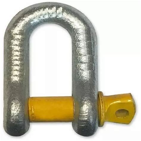 Material Alloy Steel 25 Ton D Shackle Screw Pin Type For Industrial