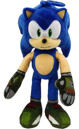 Peluche Sonic PMI Sonic Prime azul tamaño chico MercadoLibre