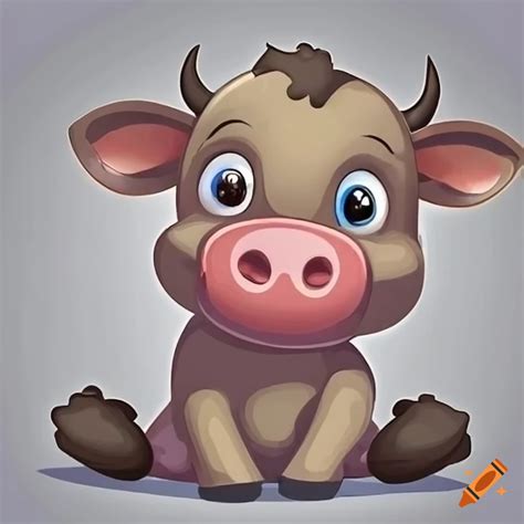Cartoon Cow Drawing
