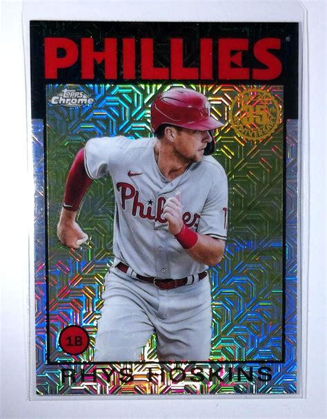 2021 Topps Update 86C 10 Rhys Hoskins 1986 Topps Chrome EBay