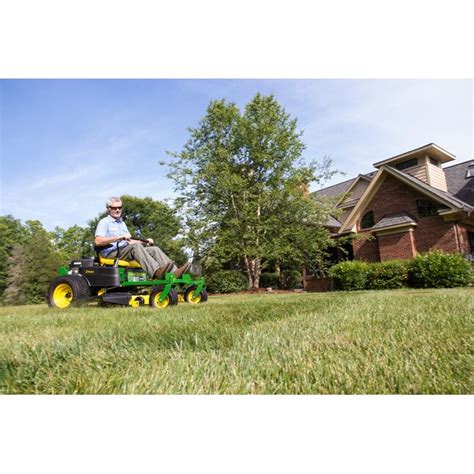 John Deere Z355e 22 Hp V Twin Dual Hydrostatic 48 In Zero Turn Lawn Mower With Mulching