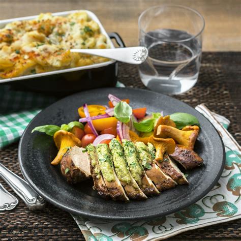 Kycklingfilé I Ugn Med Pesto