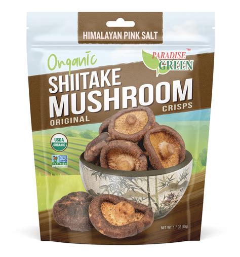 Organic Shiitake Mushroom Original 50g Forever Green Food