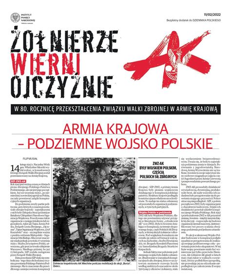 O Nierze Wierni Ojczy Nie Ak Dodatek Prasowy Pdf Broszury