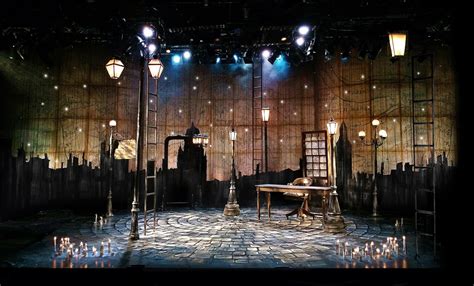 Cory Pattak Lighting Design — A Christmas Carol Set Design Theatre